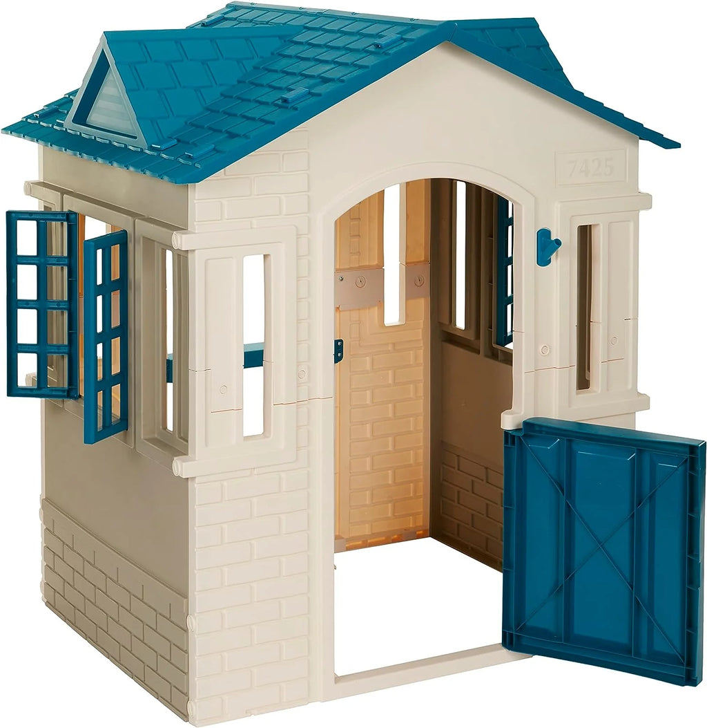 Little Tikes Cape Cottage Playhouse, Blue, Large, 13 x 31 x 41 Inches - 654053M