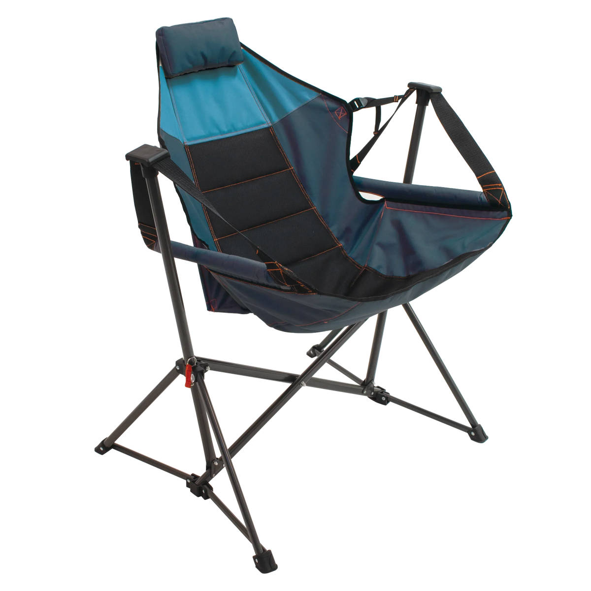 ShelterLogic Hammock Lounger Chair With Steel Frame, Navy - GRSW01-432-1