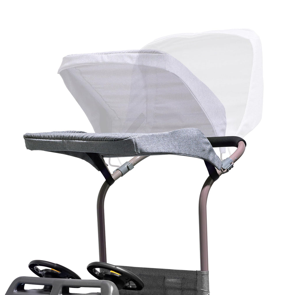 Kids 2-Seat Side-by-Side Push Ride-On SUV - Blue Or Gray