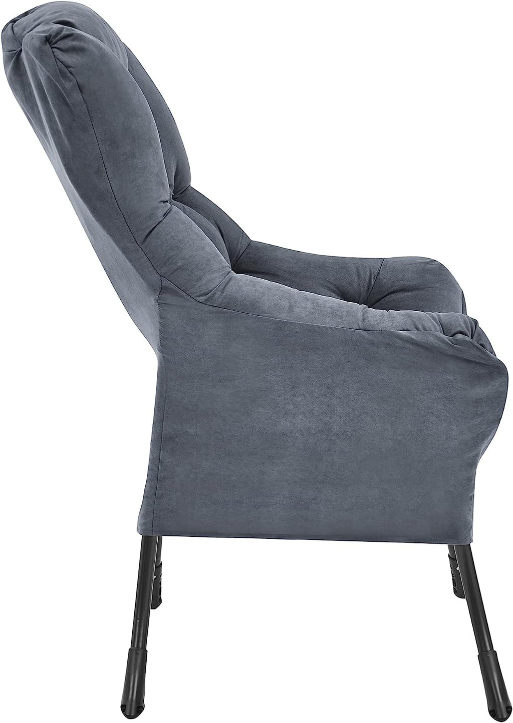 Living and More High Back Fabric Lazy Chair