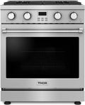 Thor Kitchen 30-Inch Gas Range, Stainless Steel, 4.8 Cubic Feet - ARG30