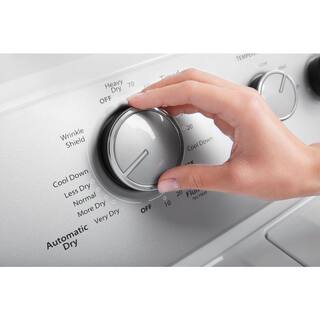 Whirlpool 7.0 Cu. Ft. Electric Dryer With AutoDry System And Wrinkle Shield - White