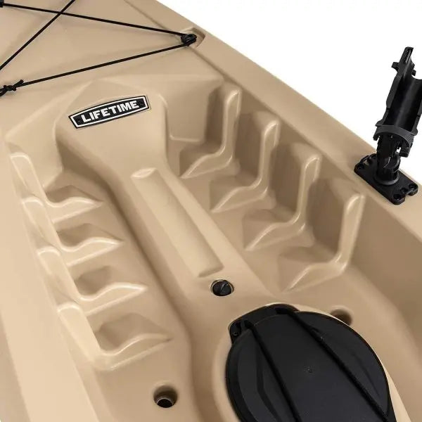 Lifetime Fishing Kayak 10 ft Tan, 2-Pack With Paddles Included - 90806 Tamarack Angler 100
