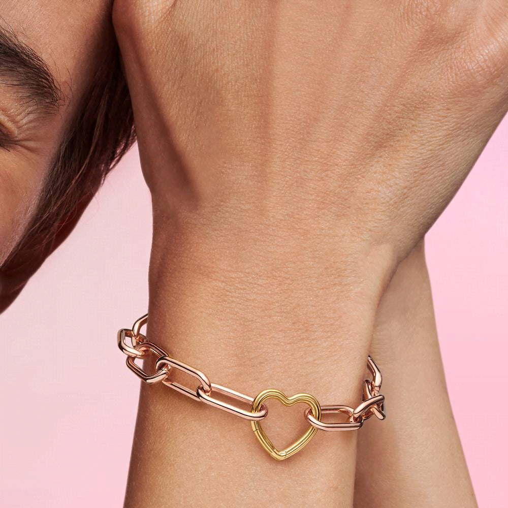 Pandora ME Heart Openable Link