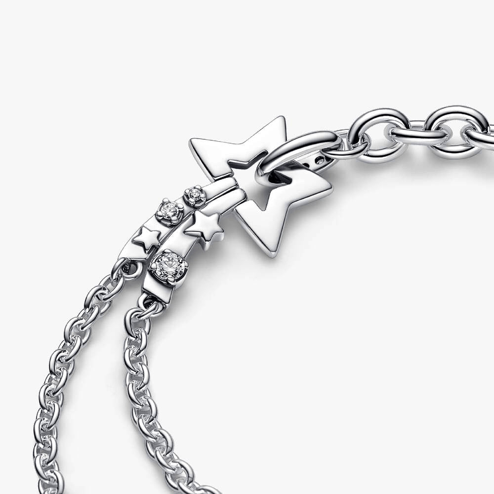 FINAL SALE - Shooting Star Double Chain Bracelet