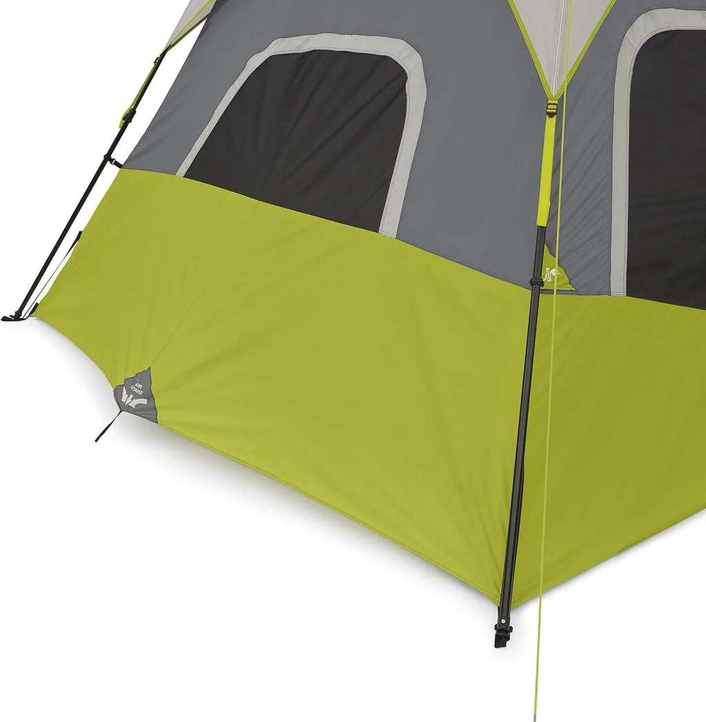 CORE 9 Person Instant Cabin Tent, 14 ft x 9 ft, Green - 40008