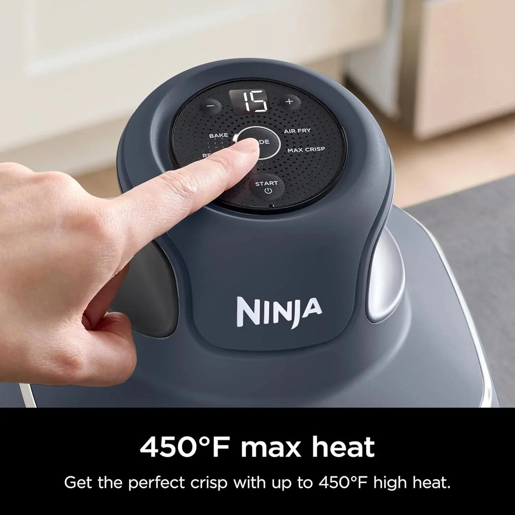 Ninja Crispi 4-in-1 Portable Glass Air Fryer Cooking System, 1500W, 4 QT And 6-Cup Containers