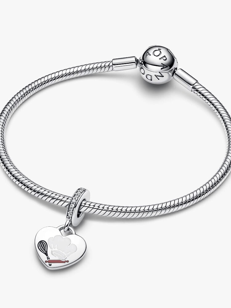 Engravable Baking Tools Heart Dangle Charm