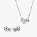 Embracing Halo Jewelry Set