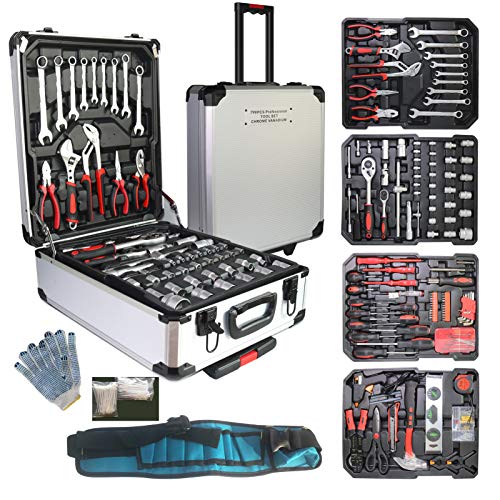 799pcs Household Tool Set With Aluminum Trolley Case