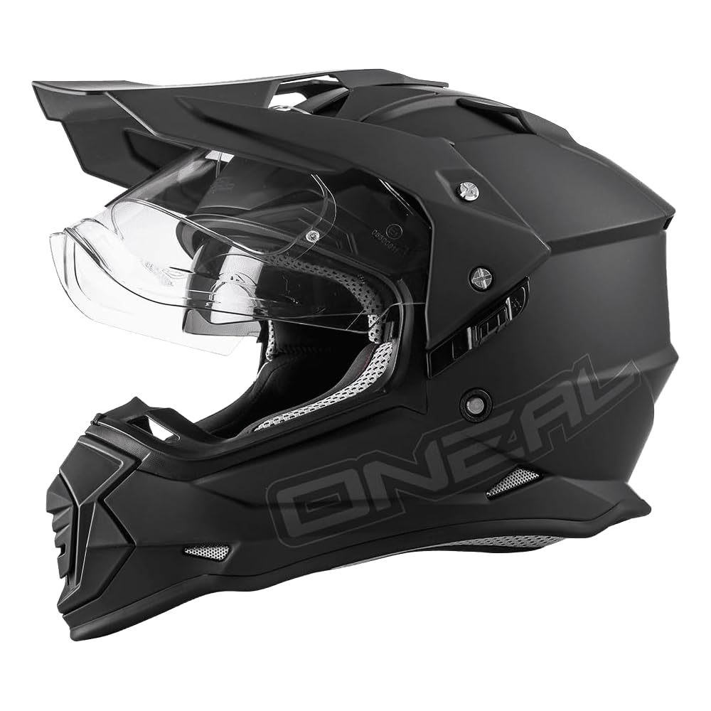 O'Neal Sierra Off-Road Motorcycle Helmet, Black/Gray - Sierra
