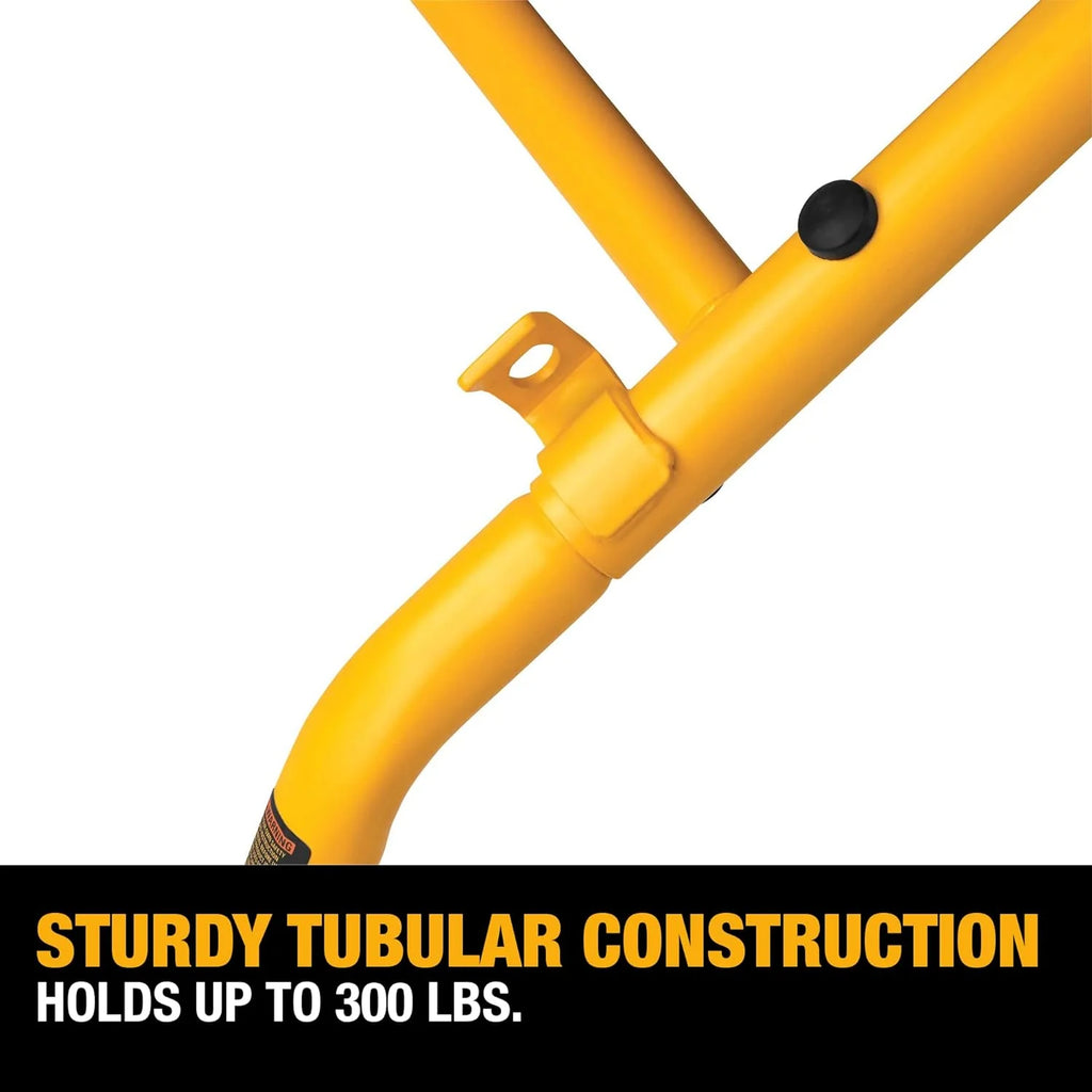 DEWALT Rolling Miter Saw Stand With Wheels, Yellow, 300 lb - DWX726
