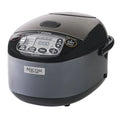 Umami Micom Rice Cooker & Warmer, 5.5 Cup, Metallic Black
