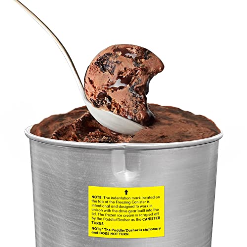 Elite Gourmet 6 Quart Vintage Wood Bucket Electric Ice Cream Maker