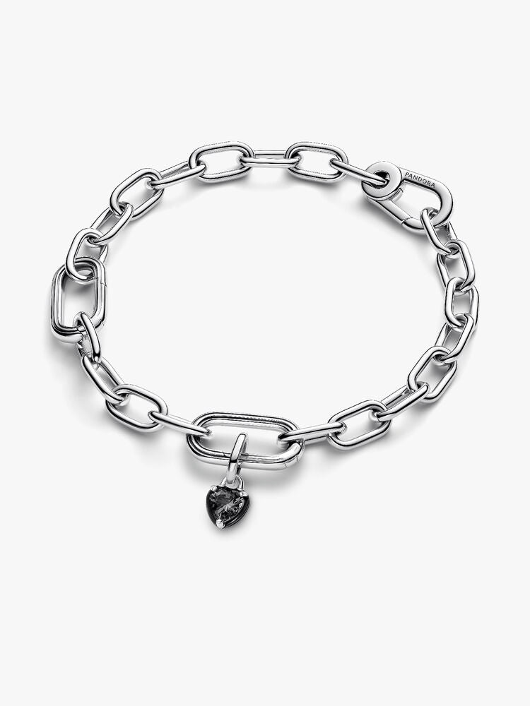 Pandora ME Black Chakra Heart Mini Dangle Charm
