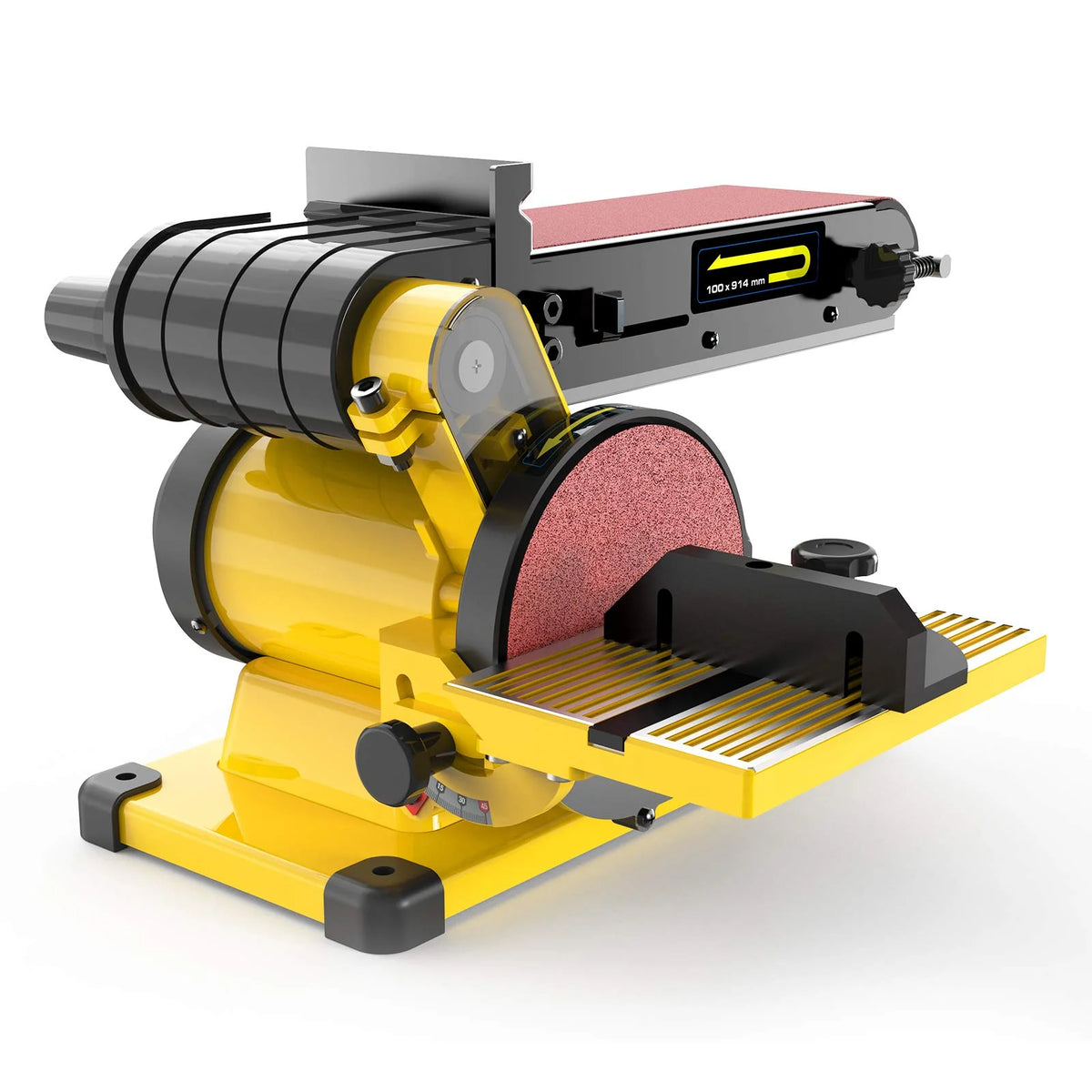 Woodskil Belt And Disc Sander, 4 x 36 in Belt, 6 in Disc, 4.3A