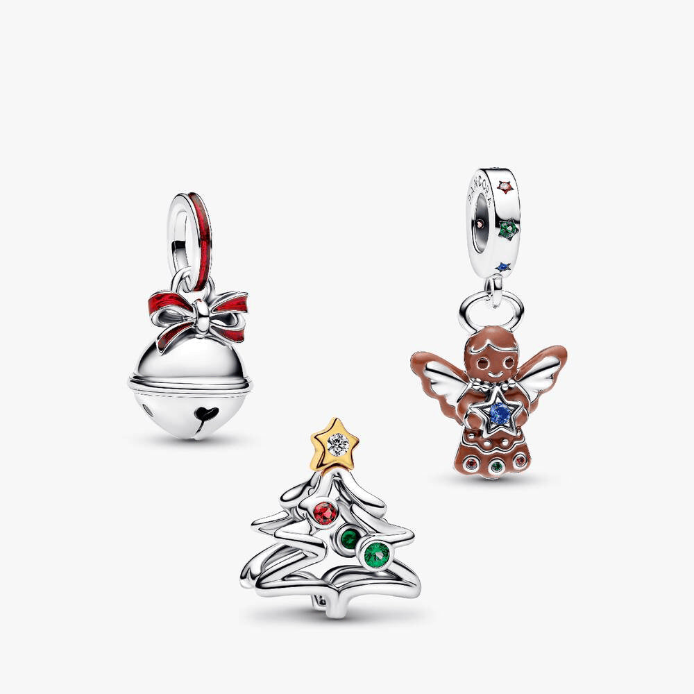 Deck the Halls Charm Trio