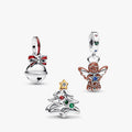 Deck the Halls Charm Trio