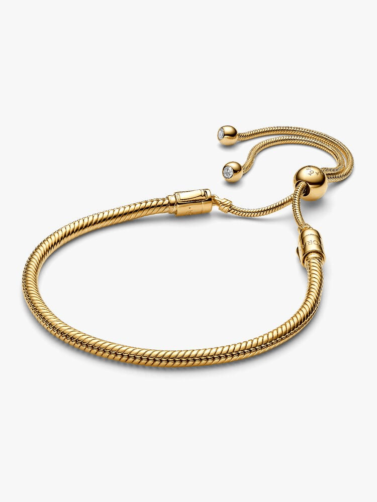 Golden Love Script Charm Bracelet Set