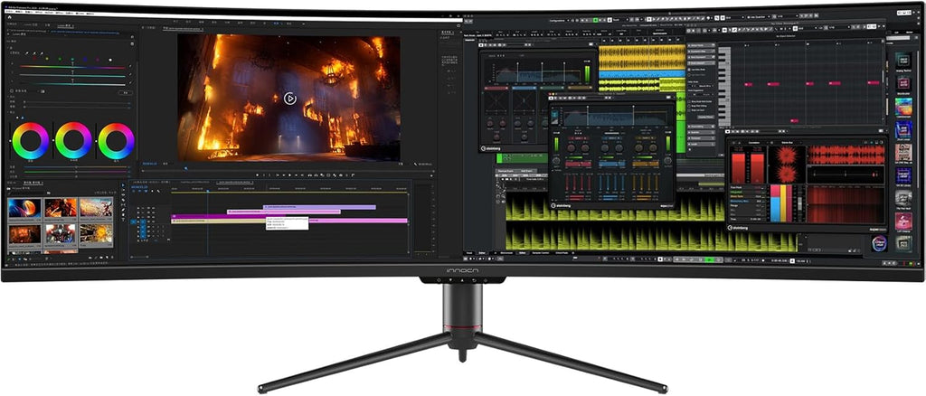 INNOCN 49 Inches Curved Gaming Monitor, 144Hz, HDR400, 32:9 - 49C1G
