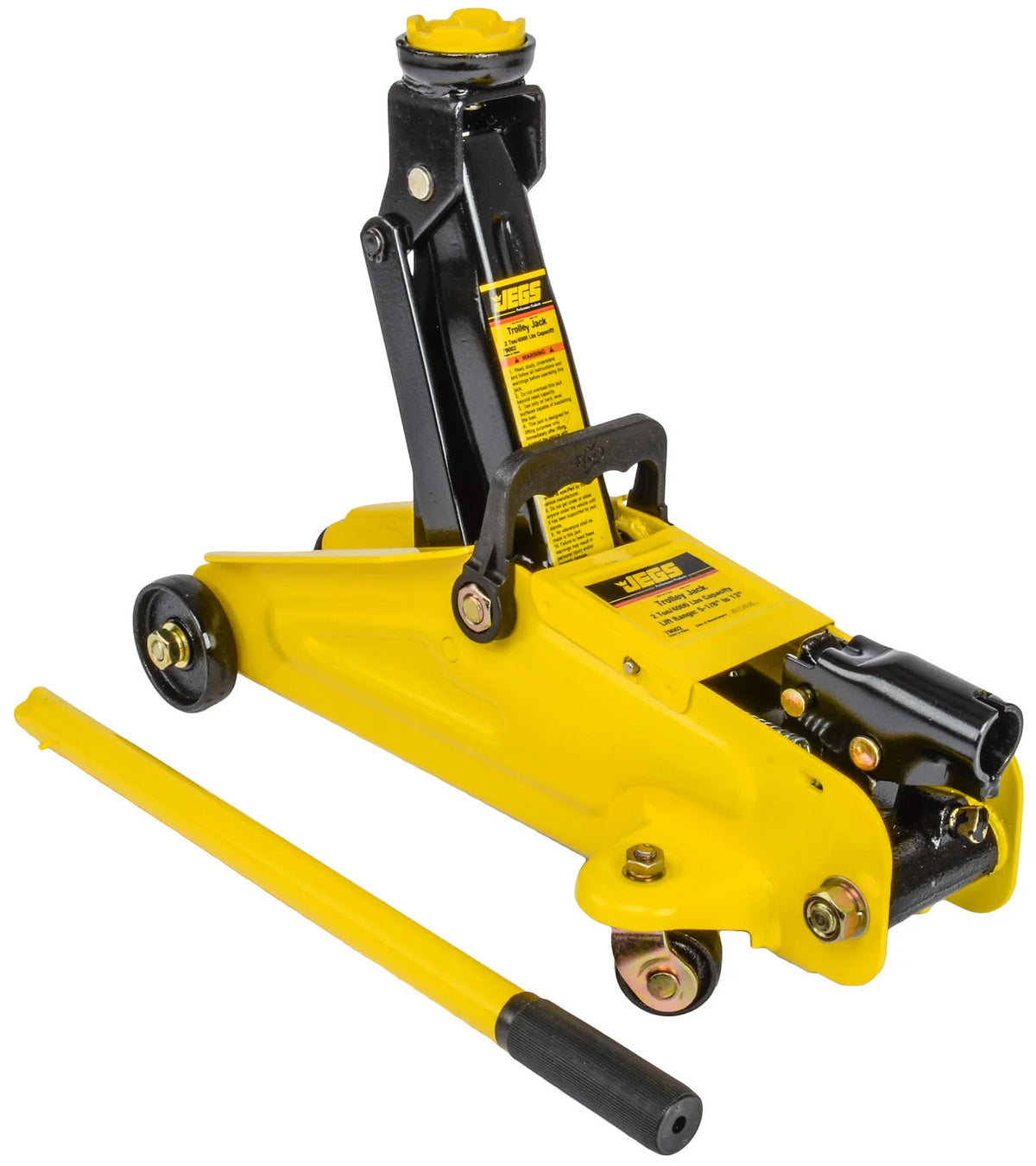 JEGS Hydraulic Utility Floor Jack And Stands, 8.90 x 8.20 x 29.80 Inches - 79002
