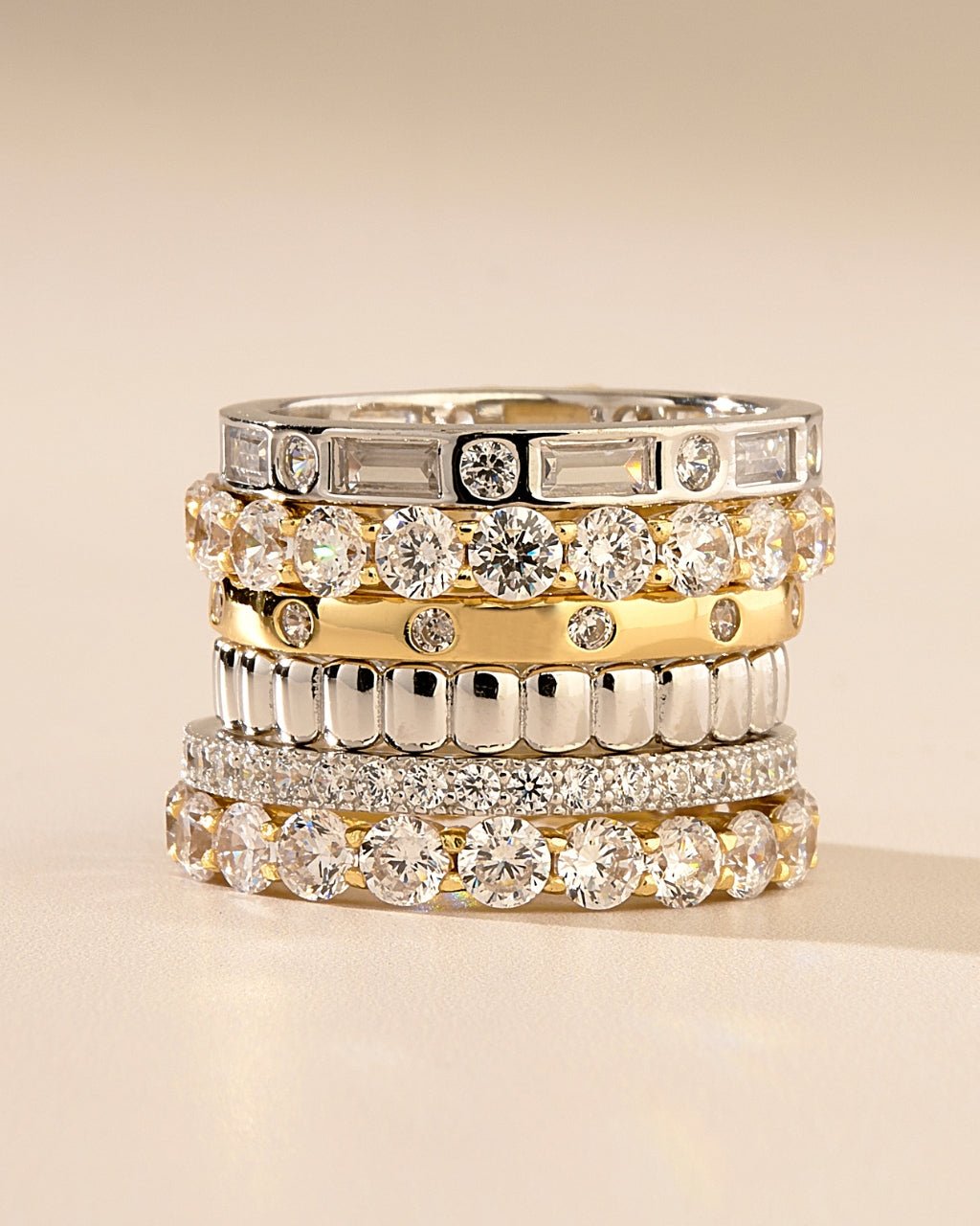 Ethel CZ Band Ring - view 3