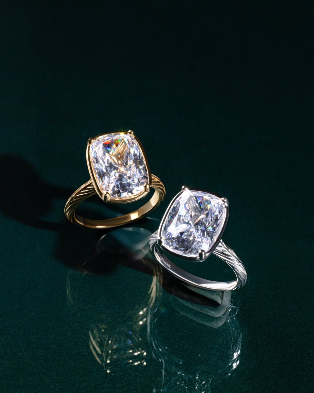 Elongated Cushion Cocktail Ring - view 9