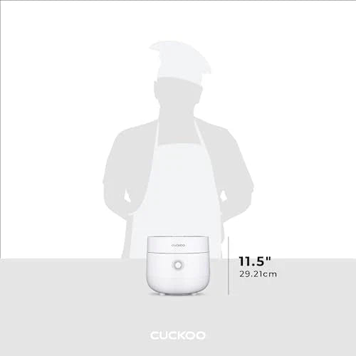 CUCKOO Micom Rice Cooker, 6-Cup Uncooked / 12-Cup 3-Quart Cooked Capacity - White