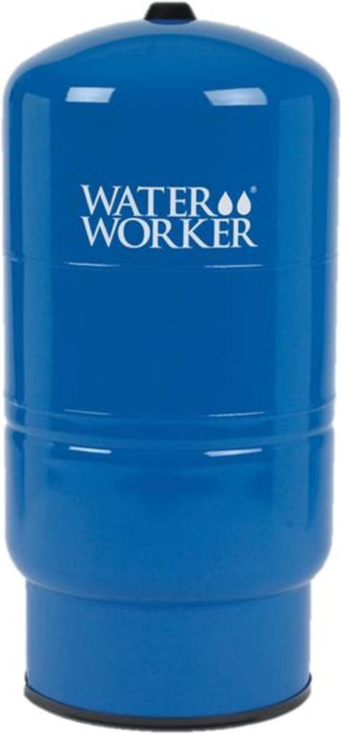 Vertical Pressure Well Tank, 30-Gallon Capacity, Butyl Diaphragm, Blue - HT-30B