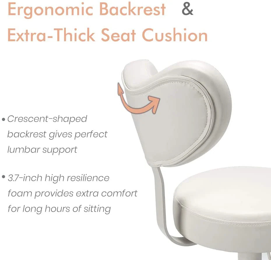 Pipersong Meditation Chair With Lumbar Support And Adjustable Stool