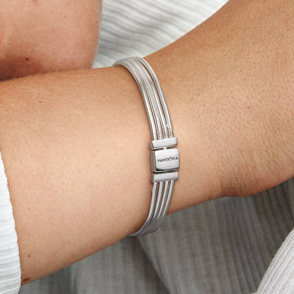 FINAL SALE - Pandora Reflexions™ Multi Snake Chain Bracelet