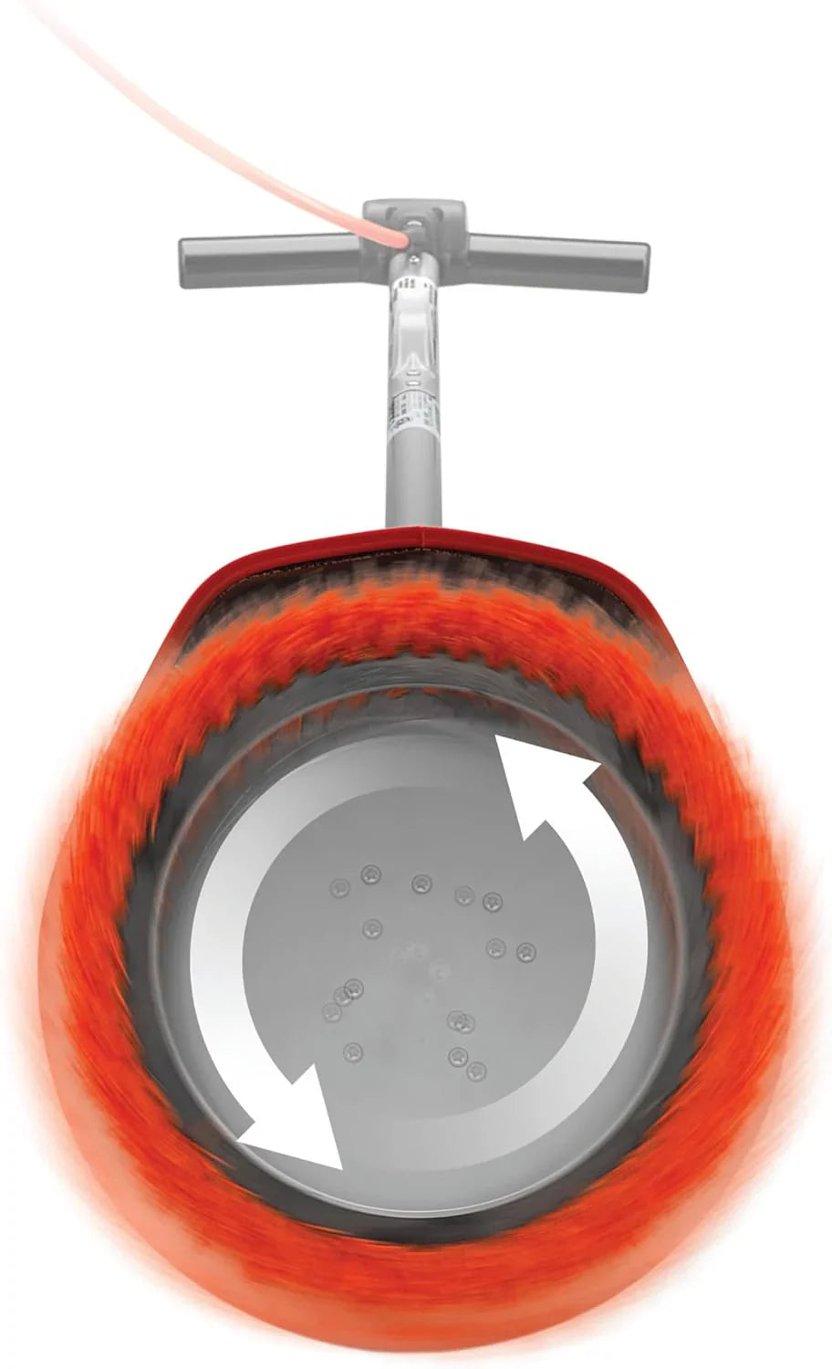 Oreck Commercial Orbiter Hard Floor Cleaner Machine, Random Orbital Drive, 50-Foot Cord - ORB550MC