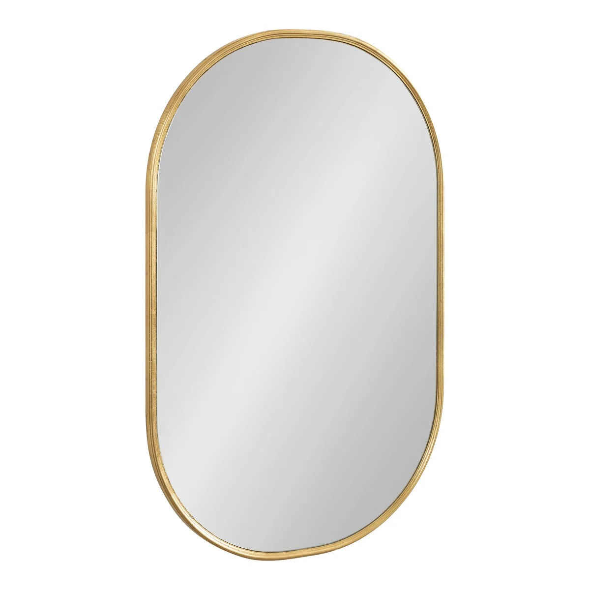 Capsule Framed Wall Mirror, 16x48, 18x24, 22x34, 24x36, Black, Bronze, Gold, Gray, Silver, Antique-Bronze