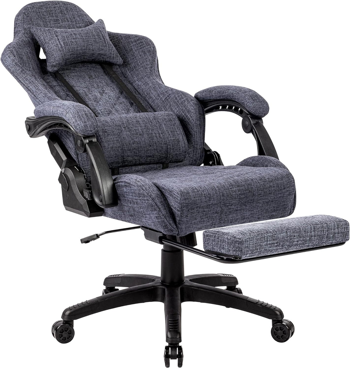 Blue Whale PU Leather Big And Tall Ergonomic Office Gaming Chair, 350 Pounds - B0BTCQ3VVW