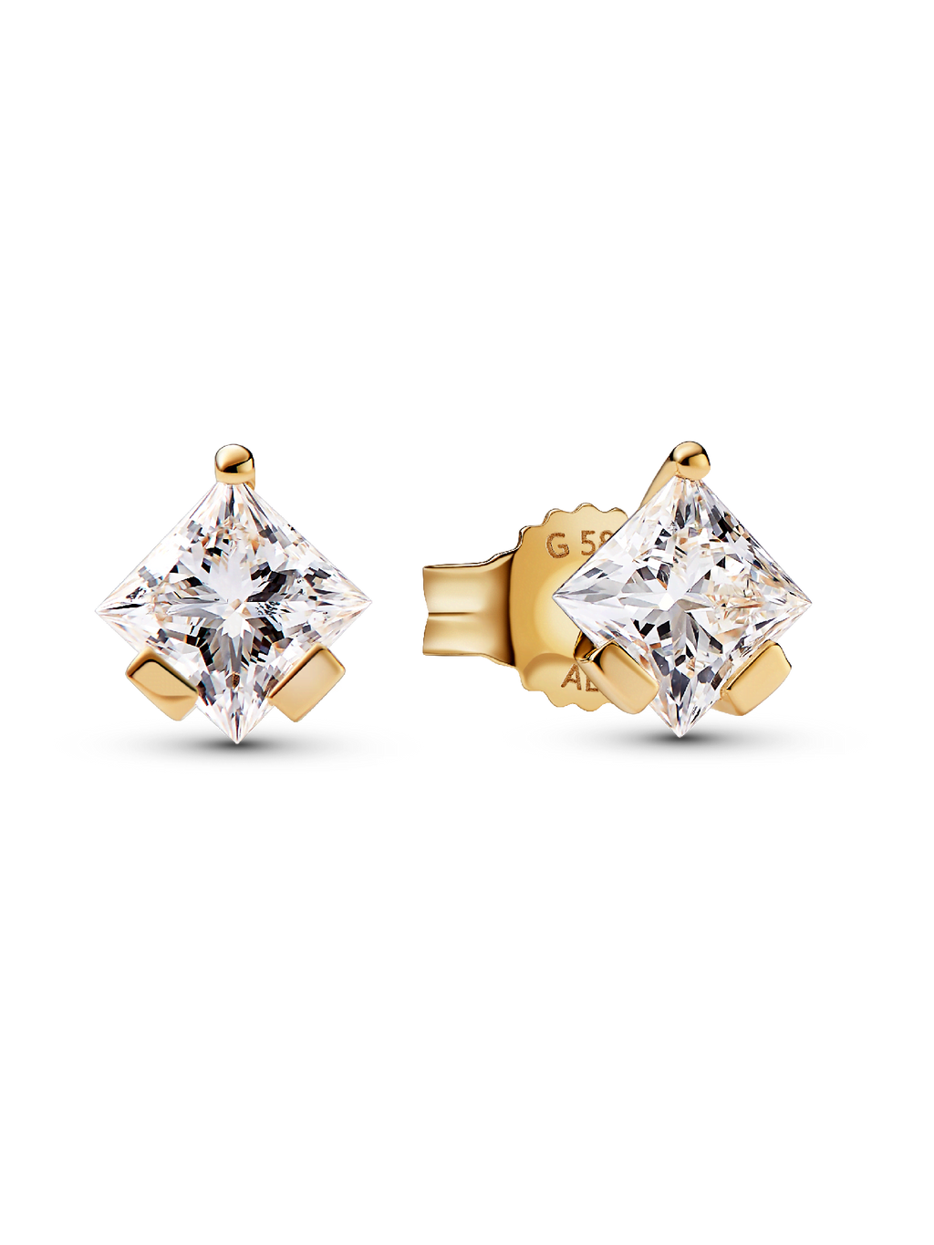 Pandora Nova 14k Gold Lab-grown Diamond Earrings