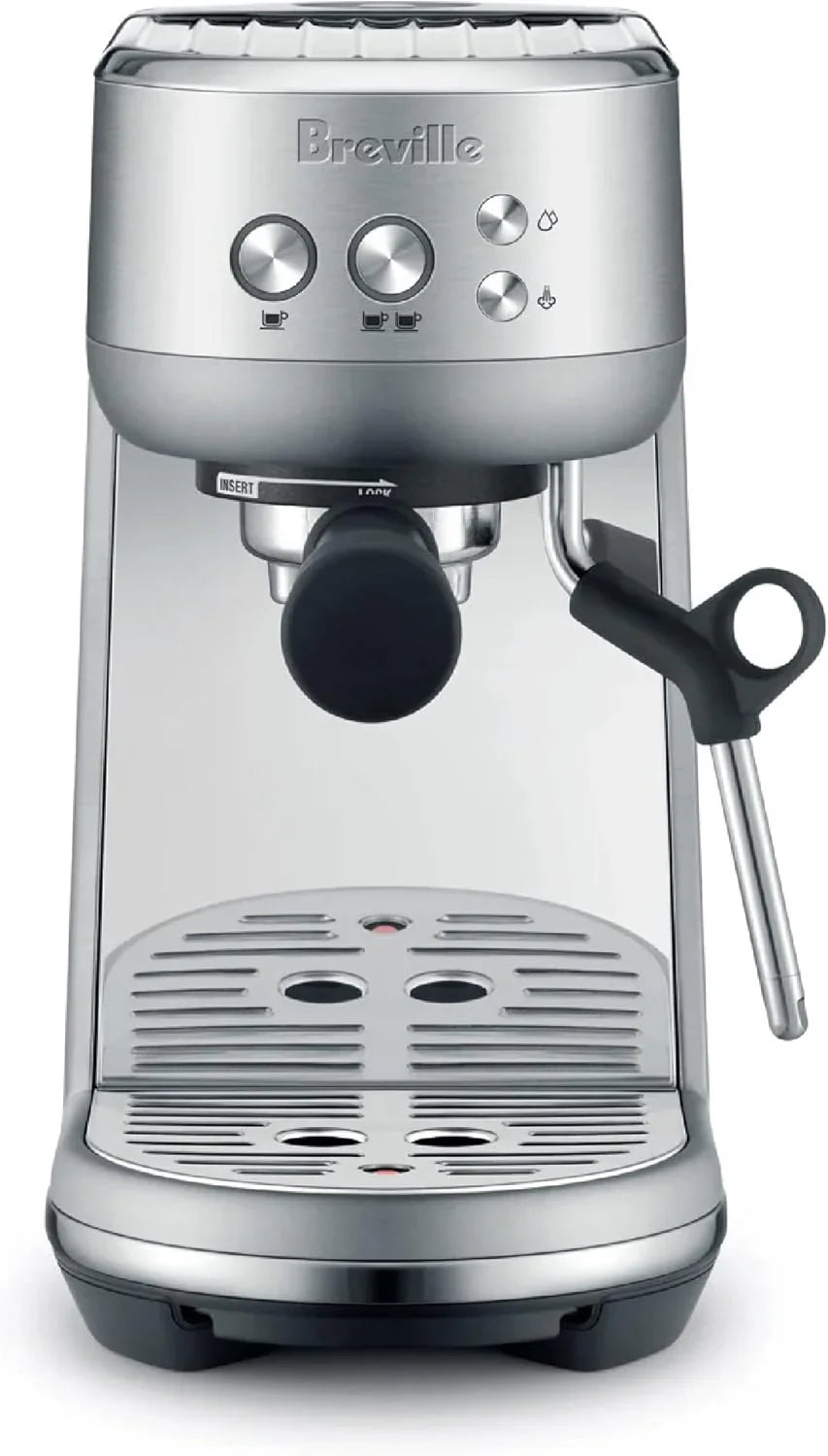 Breville Bambino Espresso Machine, 47 Fluid Ounces, Brushed Stainless Steel - BES450BSS