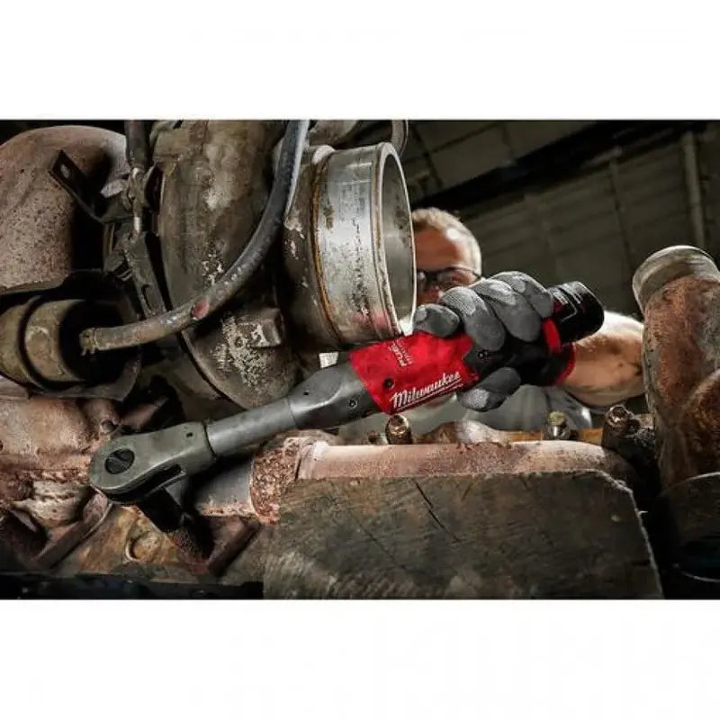 Milwaukee M12 Fuel 3/8 Extended Reach Cordless Ratchet With 1 Battery Kit - 2560-21