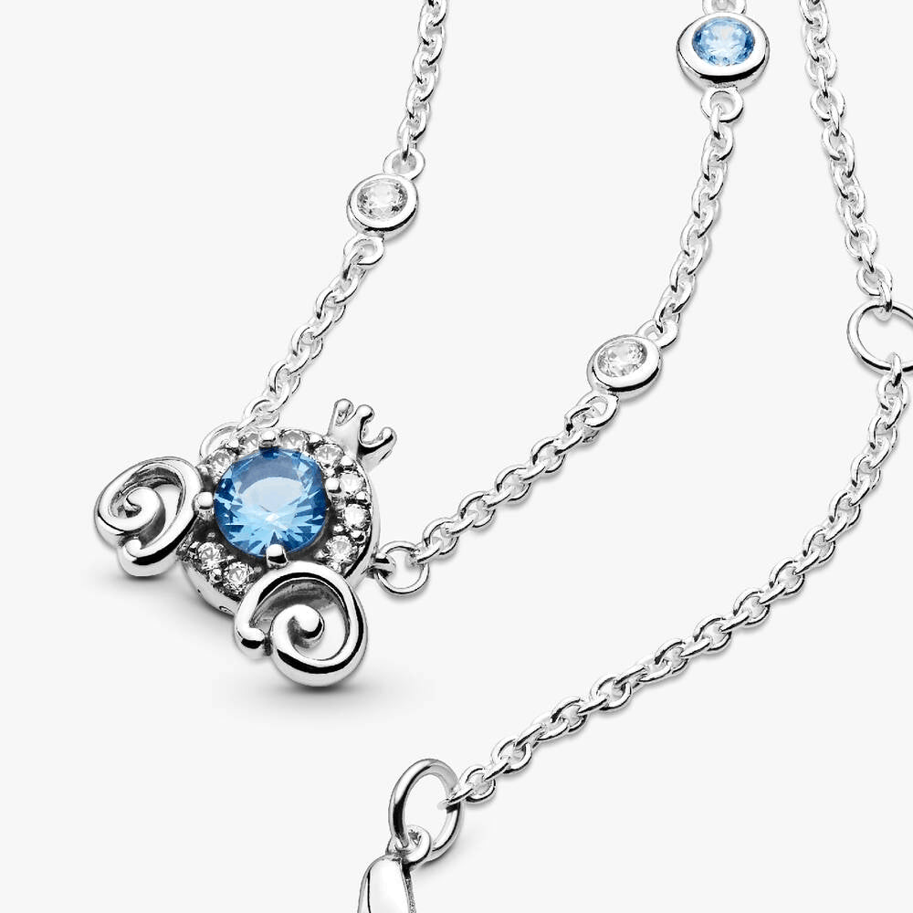 FINAL SALE - Disney Pumpkin Coach Collier Necklace