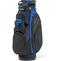 Bag Boy Chiller Pro Cart Golf Bag, 14-Way Top, 9 Pockets, Black/Royal/Charcoal