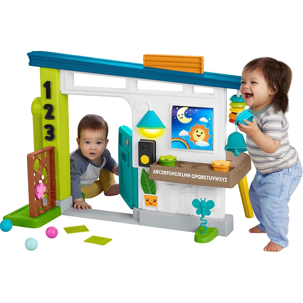 Fisher-Price Laugh & Learn Ultimate Playhouse Baby Learning Toy With Smart Stages And 9 Pretend Play Accessories - Ages 6+ Months
