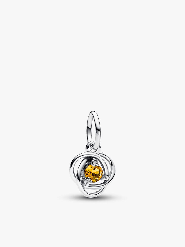 Honey Eternity Circle Dangle Charm