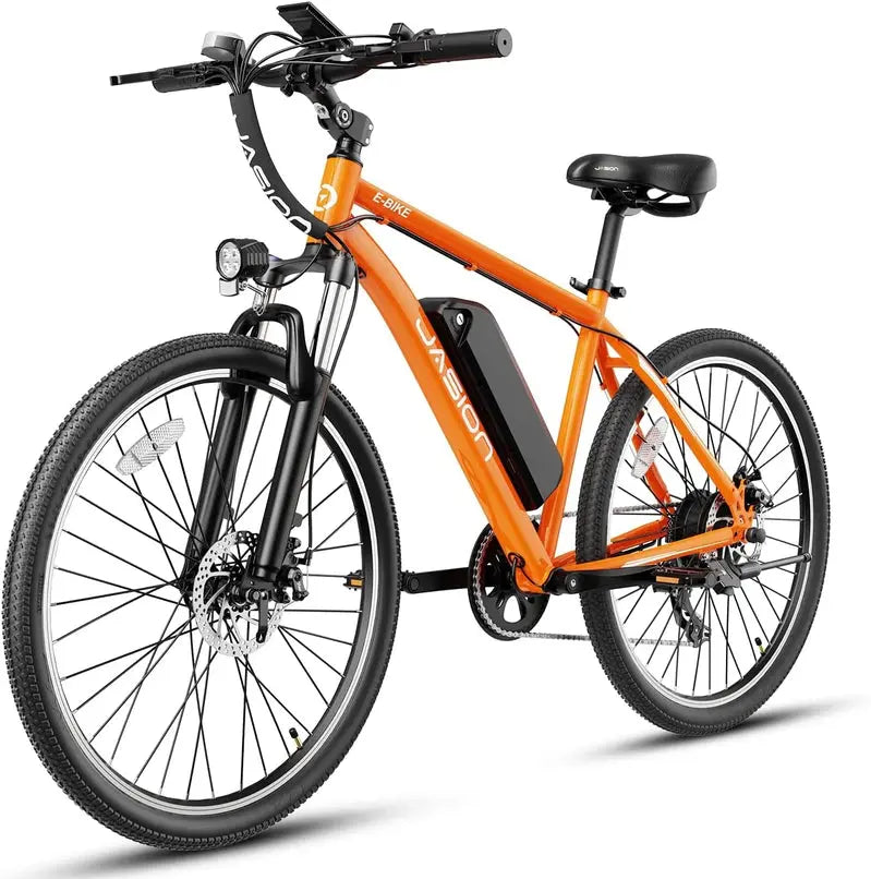 Jasion Adult Electric Mountain Bike, 40-Mile Peak Range, 20 MPH - EB5