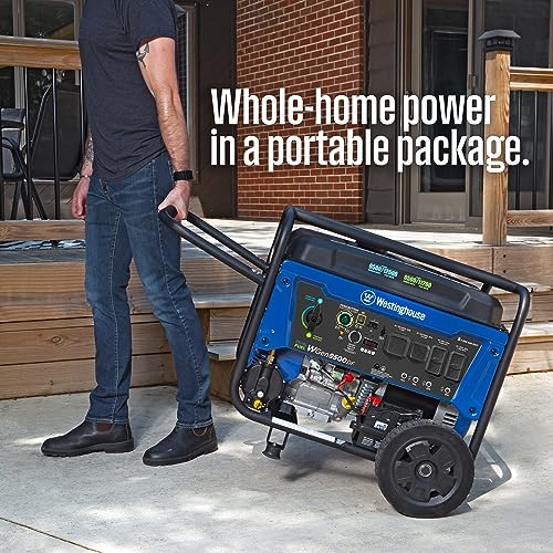 Westinghouse Dual Fuel Portable Generator, 12500 Peak Watt