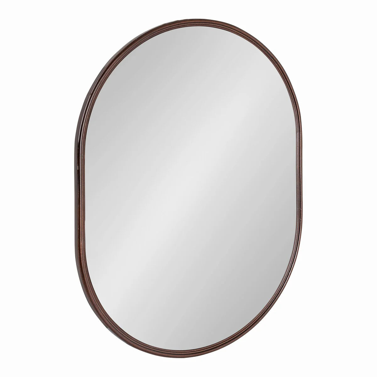 Capsule Framed Wall Mirror, 16x48, 18x24, 22x34, 24x36, Black, Bronze, Gold, Gray, Silver, Antique-Bronze
