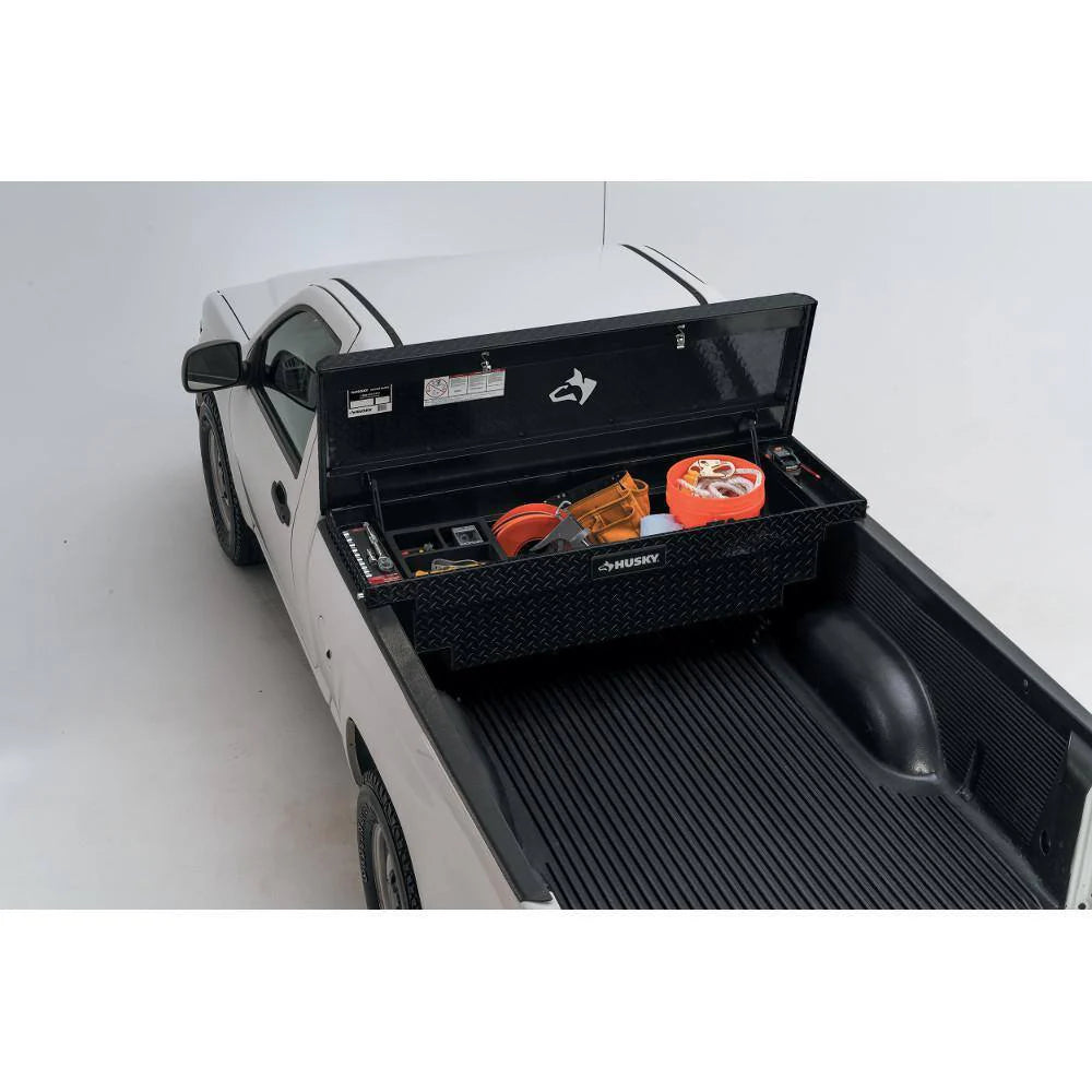 Husky Aluminum Low Profile Truck Tool Box 61.86 Matte Black