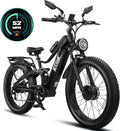 EcoE Dual-Motor Electric Bike - 6000W/5000W, 52 MPH, 7-Speed