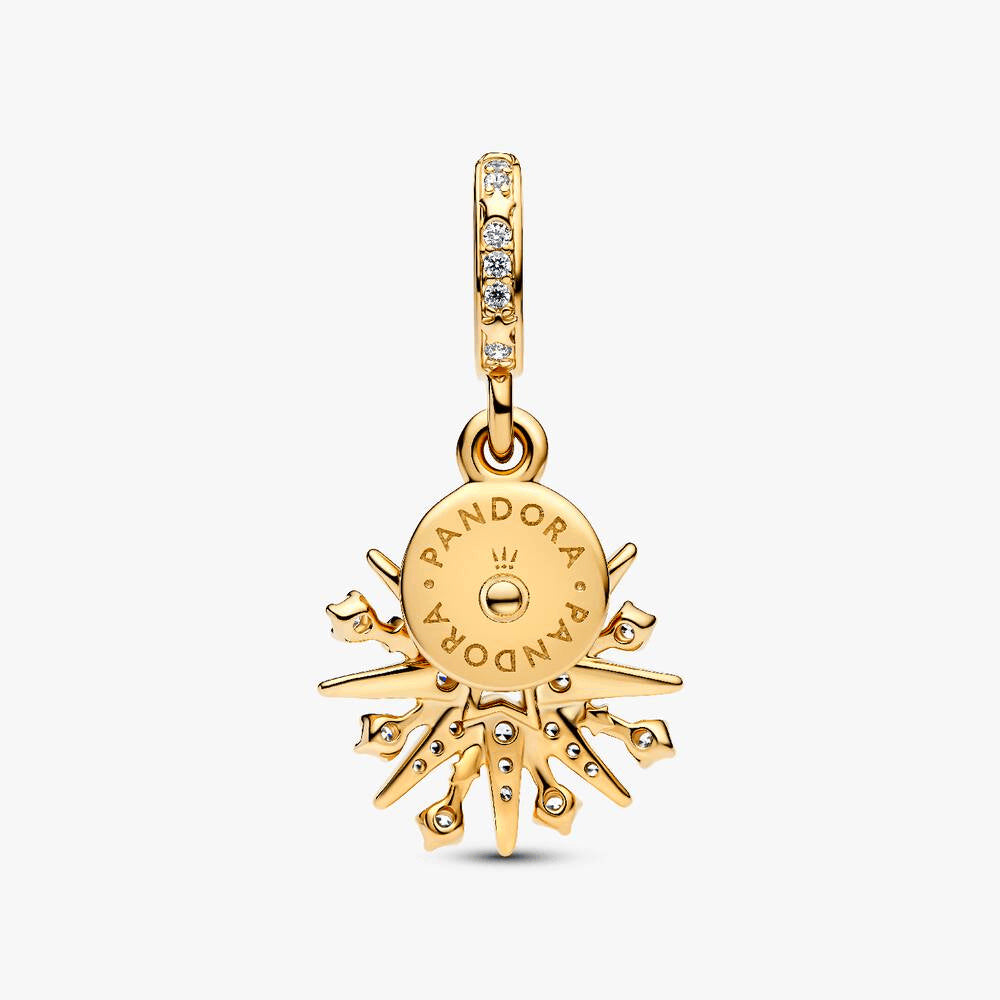 Sparkling Firework Double Dangle Charm