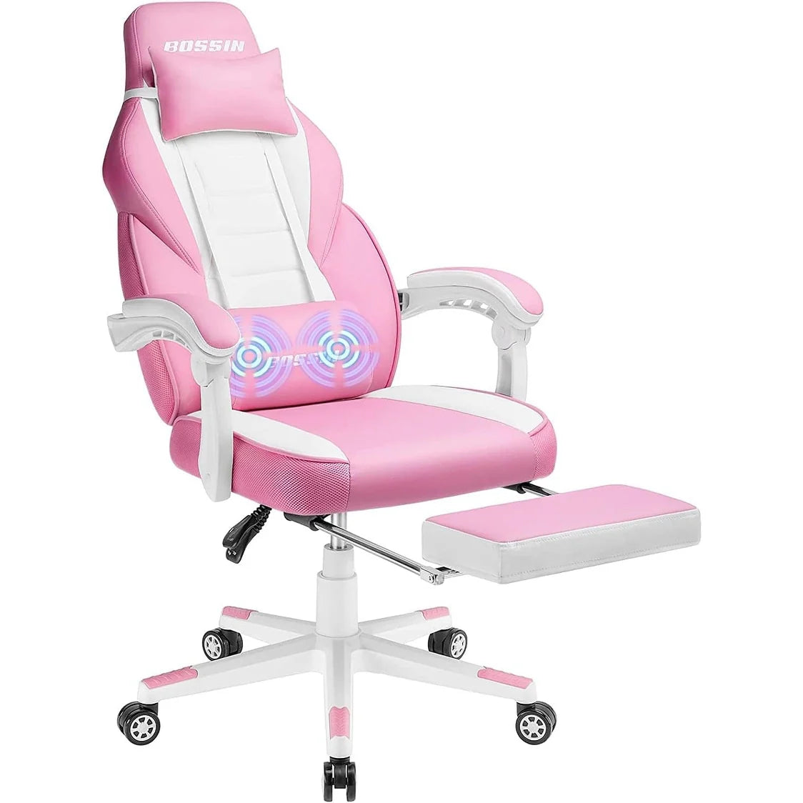 Racing Style Gaming Chair, 300 lbs Big And Tall High Back Computer Chair
