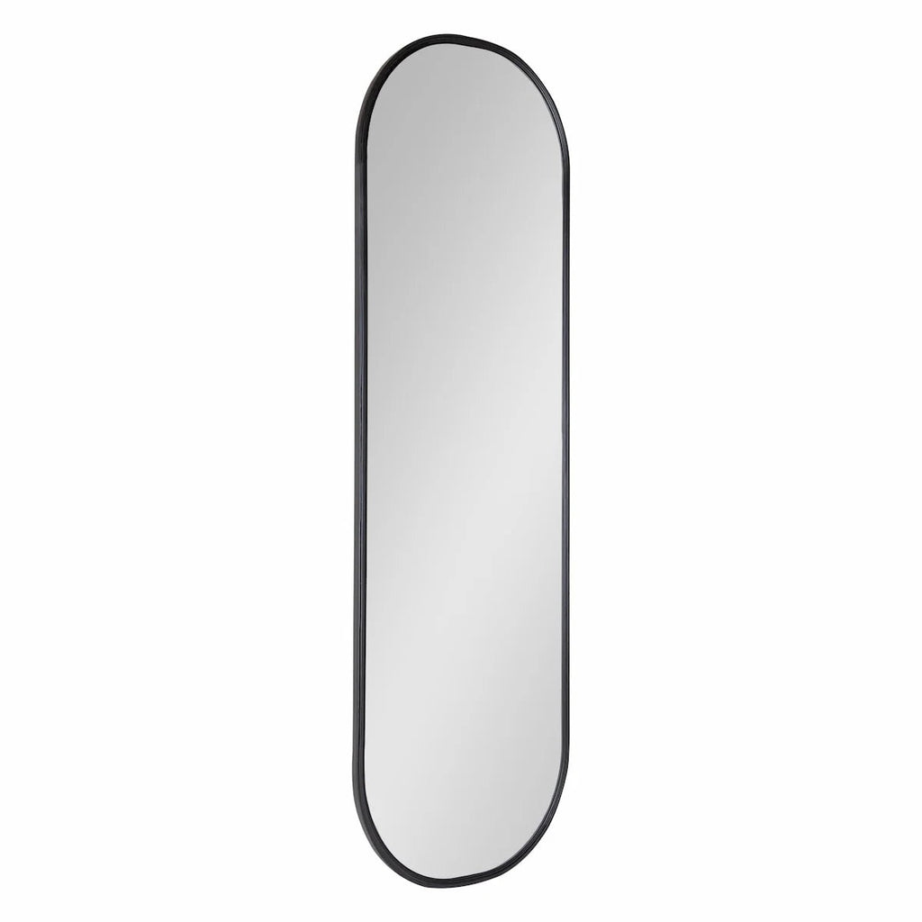 Capsule Framed Wall Mirror, 16x48, 18x24, 22x34, 24x36, Black, Bronze, Gold, Gray, Silver, Antique-Bronze