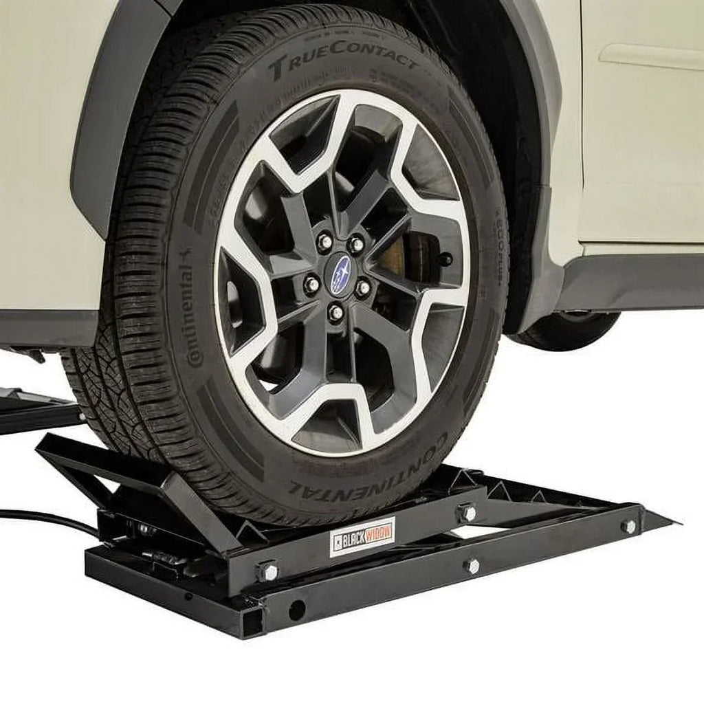 Black Widow Hydraulic Car Lift Ramps - 3,000 lb Per Pair Capacity, 5in to 15in